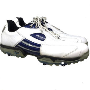 Geox | Shoes | Geox Net Men Golf Shoes Sz Us 1 White Blue | Poshmark